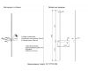Настенный светильник Crystal Lux CLT 077W1000 BL