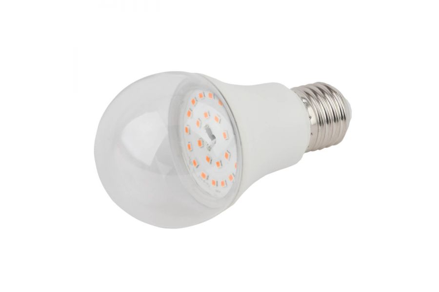 Фитолампа для растений светодиодная ЭРА E27 11W 2150K FITO-11W-Ra90-E27 Б0039172