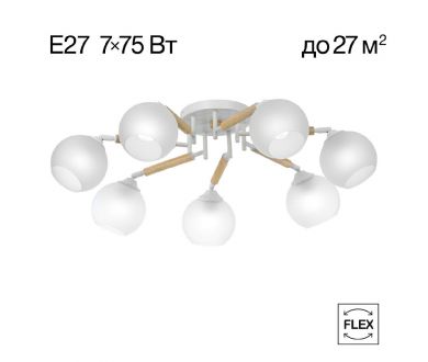 Потолочная люстра Citilux Tika CL133170