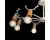 Люстра на штанге Loft IT Sven 10024/8 White