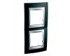 Рамка 2-постовая вертикальная Schneider Electric Unica Top MGU66.004V.093