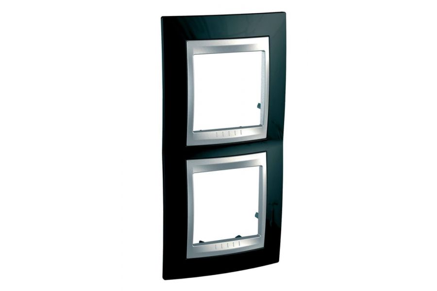 Рамка 2-постовая вертикальная Schneider Electric Unica Top MGU66.004V.093