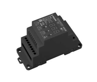 Диммер с выходом TRIAC Arlight DALI-TRIAC-601-82-D2-DRI-PS-DIN Black (230V, 1x1.5A) (IARL, IP20 Пластик) 059093