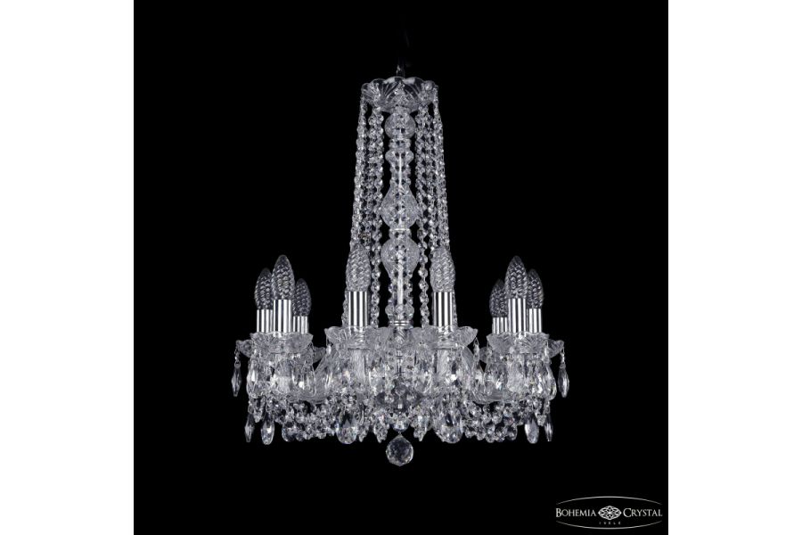 Подвесная люстра Bohemia Ivele Crystal 1402/10/160/h-59 Ni