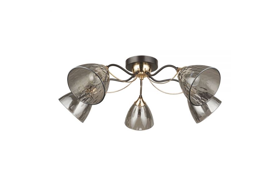 Потолочная люстра Arte Lamp Lily A4366PL-5BK