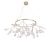 Подвесная люстра Crystal Lux Evita EVITA SP45 D GOLD/TRANSPARENT