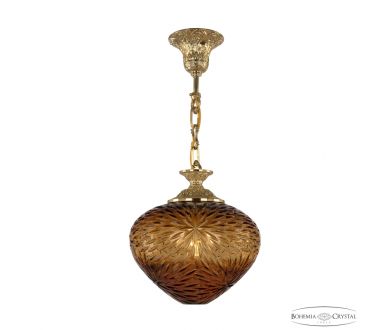 Подвесной светильник Bohemia Ivele Crystal 7003P/23 G Amber/H-1A