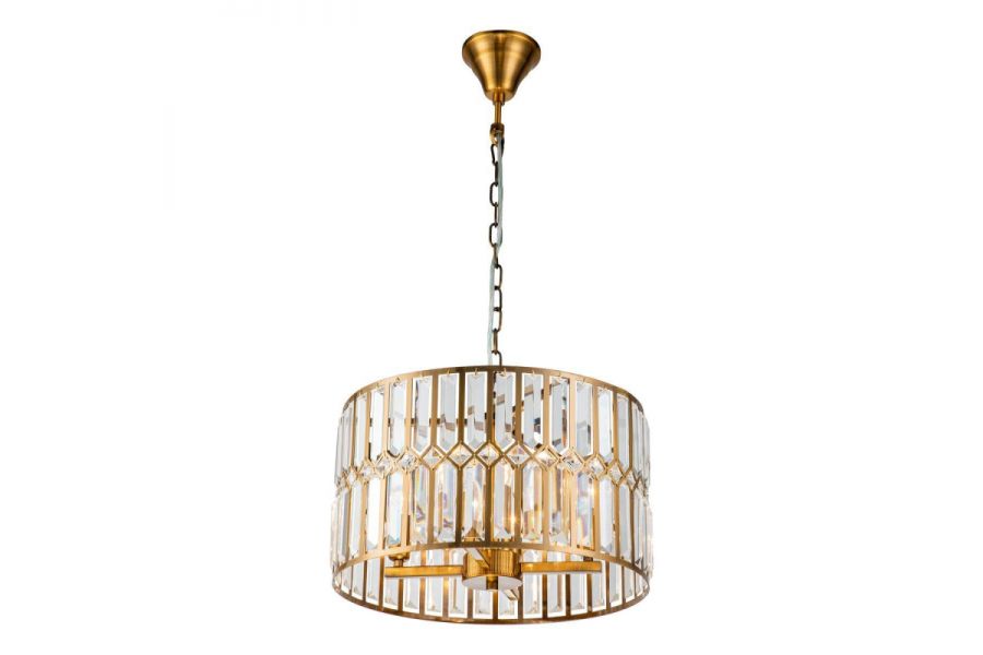 Подвесная люстра iLamp Triumph 6122-420 Brass