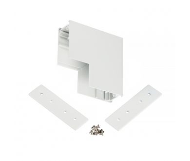 Коннектор угловой для магнитного шинопровода Myfar Accessories for MagLine 23 MT0201-CLW-W