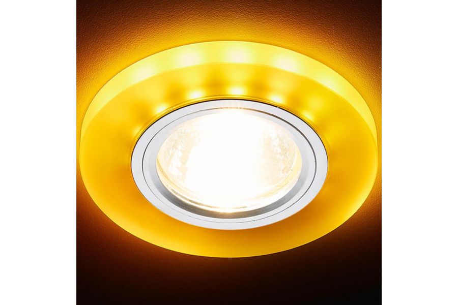 Встраиваемый светодиодный светильник Ambrella Light Led S214 WH/CH/YL
