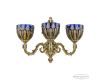 Бра Bohemia Ivele Crystal Florence 7101B15/3/210 GB P1 U Amber-Blue/H-1I