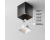 Потолочный светильник Maytoni Technical Alfa LED C065CL-8W4K-SQ-B