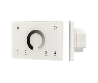 Панель Arlight Sens Smart-P79-Dim White (230V, 4 зоны, 2.4G) 028398