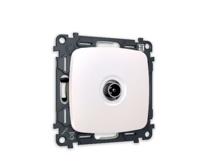 Комплект механизма TV розетки оконечной 50-870 MHz 1dB Ambrella Volt Omega MO213010