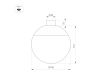 Трековый светильник Arlight ART-INBELT-SFERO-R140-7W Day4000-MIX (BK, 240 deg, 48V, DALI) 051180