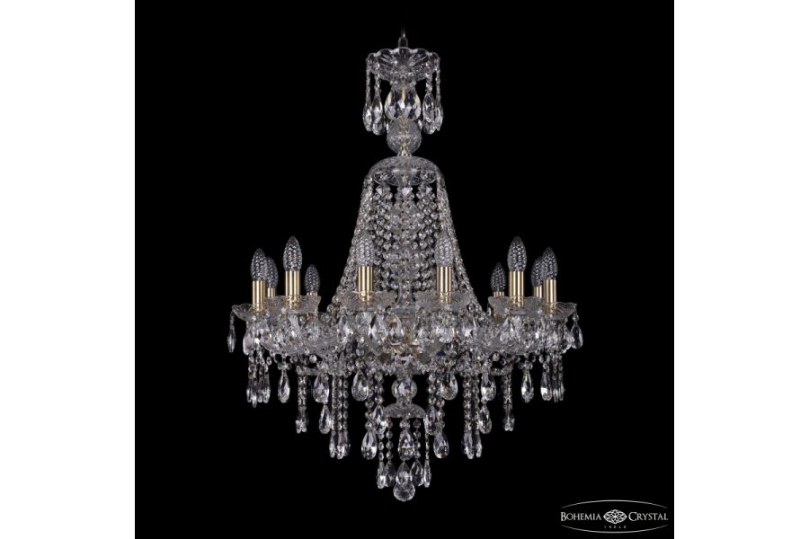 Подвесная люстра Bohemia Ivele Crystal 1415/12/220/XL-86 Pa