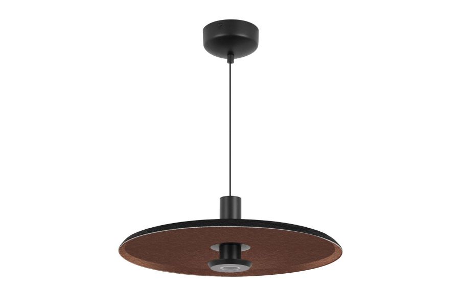 Подвесной светильник Arlight SP-KOTARO-R450-12W Warm3000 (BK-CF, 36 deg, 230V, TRIAC) 057233