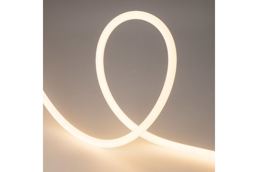 Светодиодная лента герметичная Arlight MOONLIGHT-TOP-FP-A336-D25mm 24V Warm2700 20 W/m, IP65, 2835, 5m, wire x1 038864