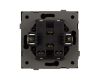 Механизм выключателя двухклавишный непроходной Arlight SWT-TENDO-MK02-SFPL-GR (230V, 10A) 054546