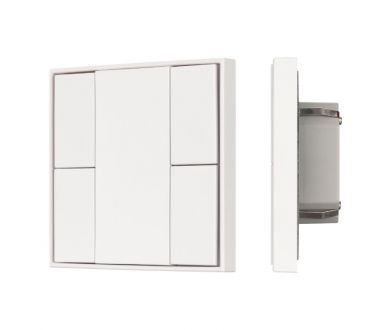 Кнопочная панель Arlight KNX-301-22-4-SH-IN White BUS, Frame 037722