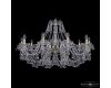 Подвесная люстра Bohemia Ivele Crystal 1409/10/360 G
