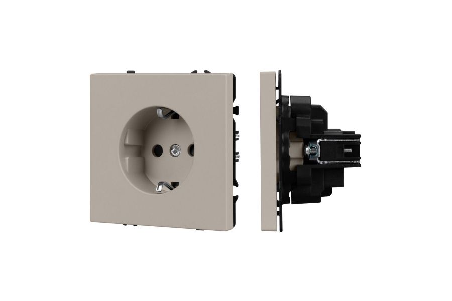 Механизм электрической розетки Arlight SCT-NOBE-MEU1-SFPL-CA (230V, 16A) 059452