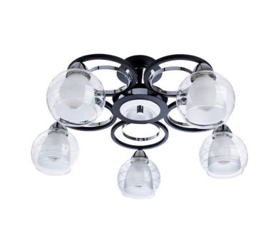 Потолочная люстра Arte Lamp Ginevra A1604PL-5BK