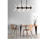 Подвесная люстра Lumina Deco Alford LDP 6036-16 BK