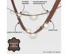 Подвесная люстра Crystal Lux BOSQUE SP7 L3000 BROWN/TRANSPARENT