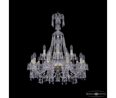 Подвесная люстра Bohemia Ivele Crystal 1403/10+5/240/XL-80 G