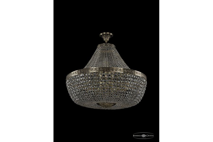 Люстра на штанге Bohemia Ivele Crystal 19111/H1/80IV GB