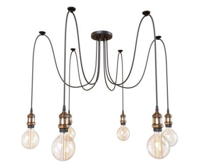 Купить Люстра-паук LOFT IT Spider Loft1162A/6 Люстра-паук LOFT IT Spider Loft1162A/6