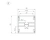 Алюминиевый профиль Arlight LINE-5050-DUAL-3000 ANOD 047486