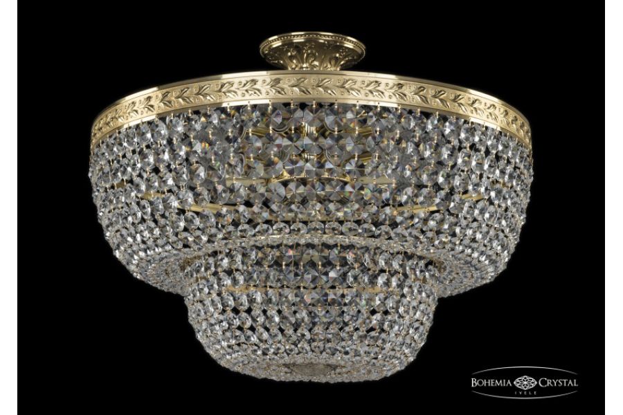Люстра на штанге Bohemia Ivele Crystal 19101/60IV G