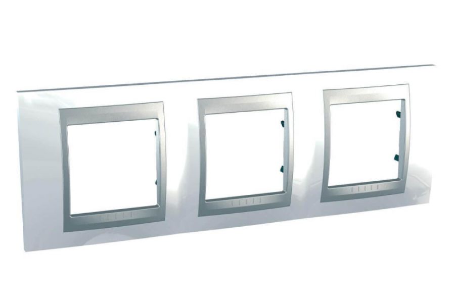 Рамка 3-постовая Schneider Electric Unica Top MGU66.006.092