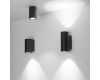 Уличный настенный светильник Arlight LGD-FORMA-WALL-TWIN-R90-2x12W Warm2700 052703