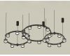 Комплект подвесного светильника Ambrella Light Techno Ring XR92092200 (A9209x3, C9242, C9238, C9232, N8462, N8478)