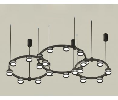 Купить Комплект подвесного светильника Ambrella Light Techno Ring XR92092200 (A9209x3, C9242, C9238, C9232, N8462, N8478) Комплект подвесного светильника Ambrella Light Techno Ring XR92092200 (A9209x3, C9242, C9238, C9232, N8462, N8478)