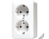 Розетка штепсельная Schuko Jung 6022A
