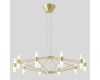 Подвесная люстра Crystal Lux DOROTEA SP10 GOLD