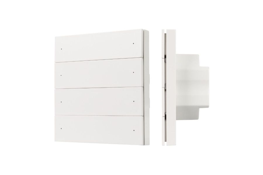 Кнопочная панель Arlight SMART-DMX512-801-22-8G-8SC-DIM-IN White (230V, 2.4G) 037334
