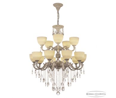 Подвесная люстра Bohemia Ivele Crystal AL78101/10+5/250/2D B WMN P1 U Wave