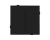 Механизм выключателя двухклавишный непроходной Arlight SWT-TENDO-MK02-SFPL-BK (230V, 10A) 054544