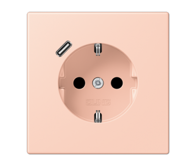 Купить Розетка 2K+З USB Typ C Jung LC1520-18C234 Розетка 2K+З USB Typ C Jung LC1520-18C234