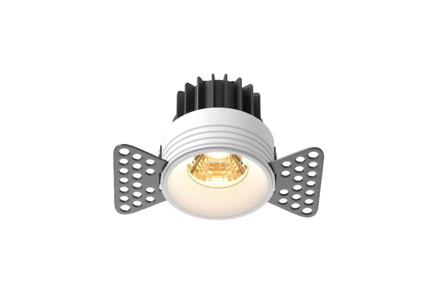 Встраиваемый светильник Maytoni Round DL058-7W2.7K-TRS-W