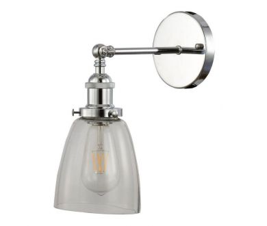 Купить Бра Lumina Deco Fabi LDW 6800-1 CHR+PR Бра Lumina Deco Fabi LDW 6800-1 CHR+PR