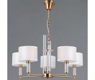Подвесная люстра Illumico IL0755-5PSQ-25 BRASS GENOA