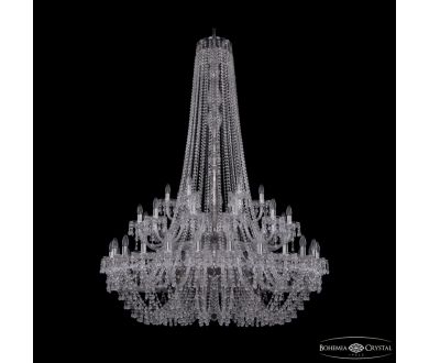 Подвесная люстра Bohemia Ivele Crystal 1410/24+12+6/460/h-175/2d Ni V0300