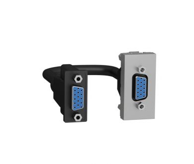 Розетка компьютерная VGA Schneider Electric Unica New Modular NU343230