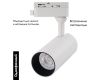 Трековый светильник ARTE Lamp TRACK LIGHTS WHITE A4568PL-1WH